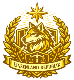 埃森兰共和国国徽（金色徽章版）